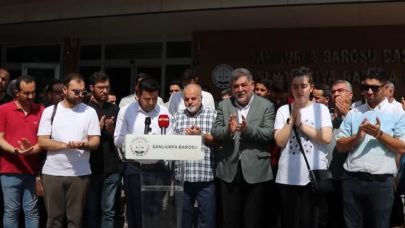 Şanlıurfa Barosu'ndan 'Gazze' açıklaması