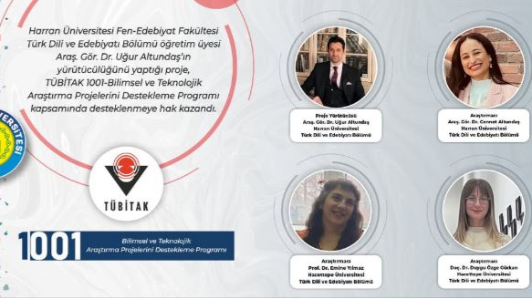 TÜBİTAK, HRÜ’lü akademisyenlerin projesine destek verecek