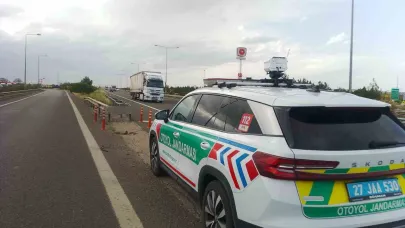 Otoyolda kural ihlali yapan 2 bin 46 araca ceza