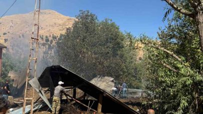 Batman’da korkutan yangın