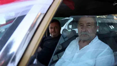 42 yıl önceki gelin arabasıyla düğün gününe yolculuk