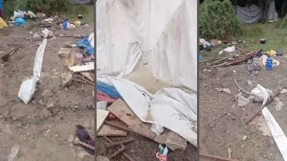 Mevsimlik tarım işçilerin 'gurbetteki' çilesi devam ediyor (VİDEO)