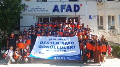Şanlıurfa'da AFAD Destek Gönüllüleri doyasıya eğlendi