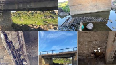 Viranşehir’deki kırık dökük köprü için BOTAŞ açıklama yaptı