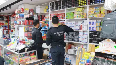Haliliye’de zabıtadan kırtasiyelere denetim