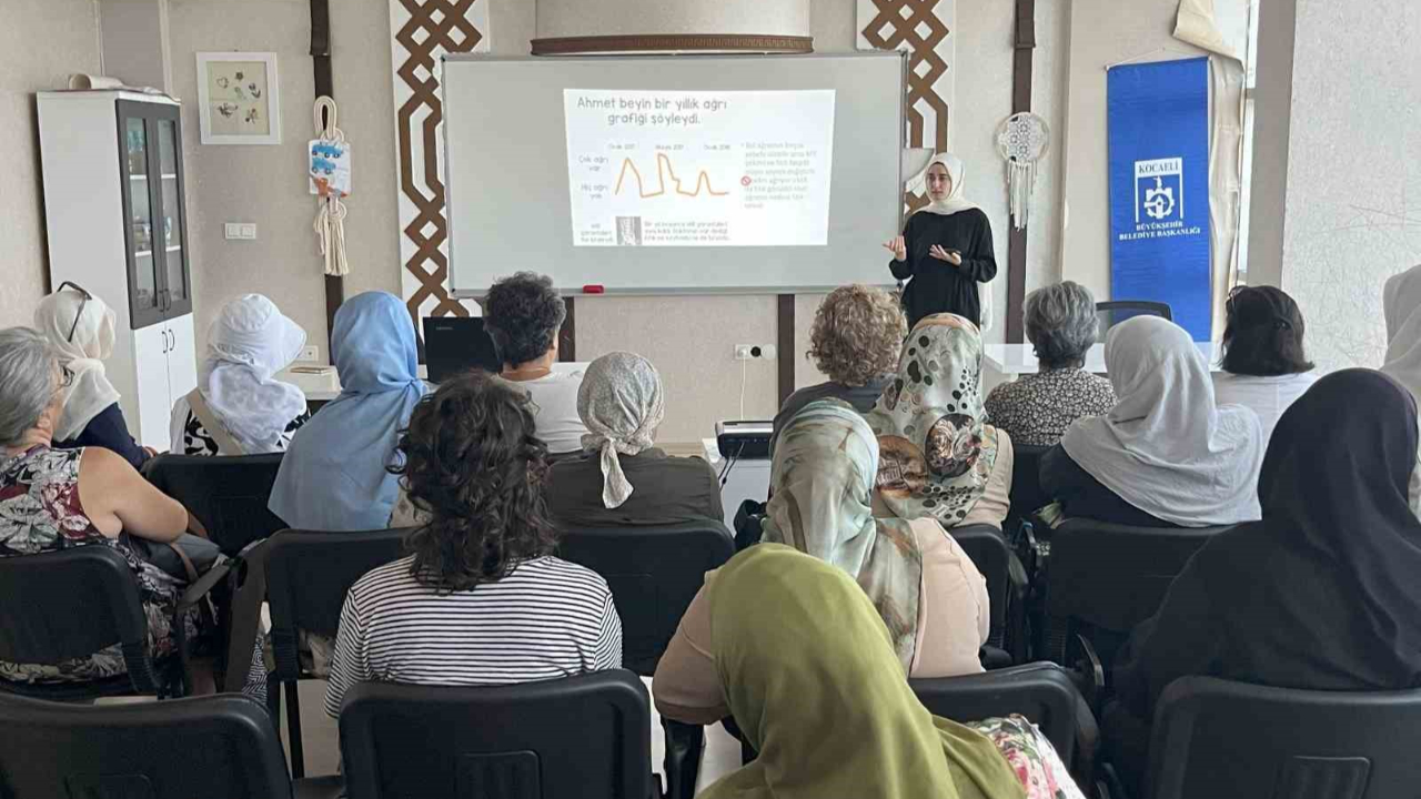 Kadınlara doğru bel kullanımı öğretildi