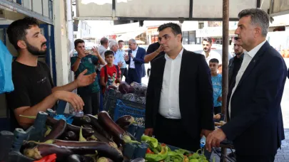 AK Parti İl Başkanı Günbegi'den Bozova temasları