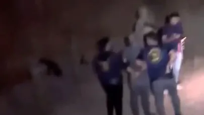 Saklandığı evden kaçtı, arazide yakalandı