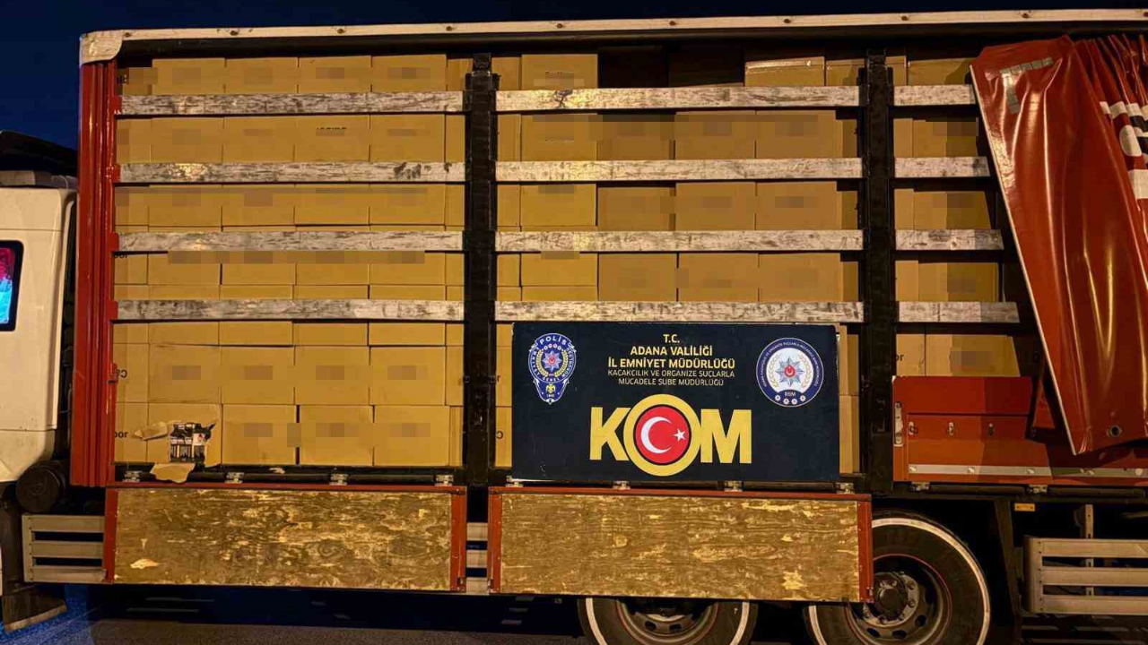 14 milyon 340 bin kaçak makaron ele geçirildi: Piyasa değeri 9 milyondan fazla