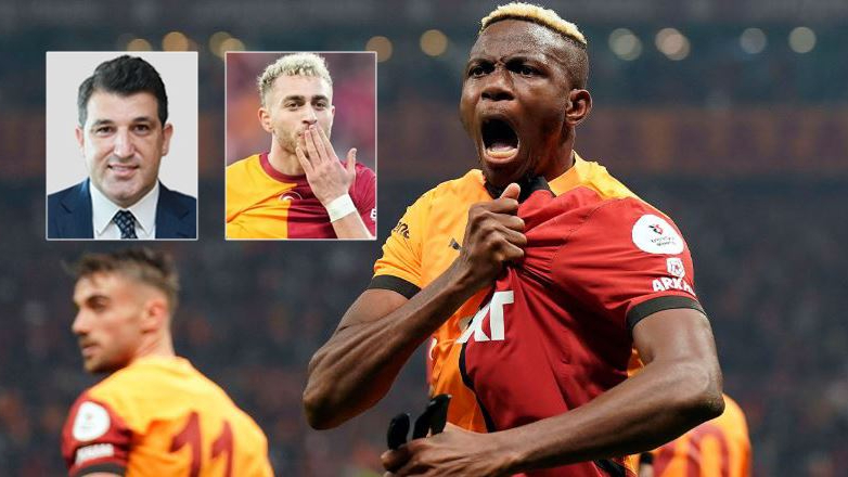 GS'li yönetici Kırmızı, Osimhen ve Barış Alper konularına açıklık getirdi