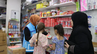TDV’den Şanlıurfa’da 200 aileye kırtasiye desteği