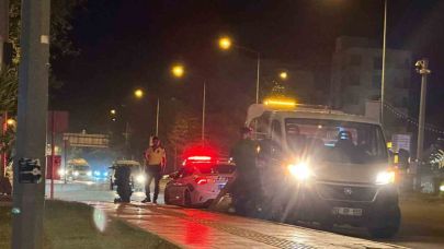 Direğe çarpan motosikletin sürücüsü ağır yaralandı