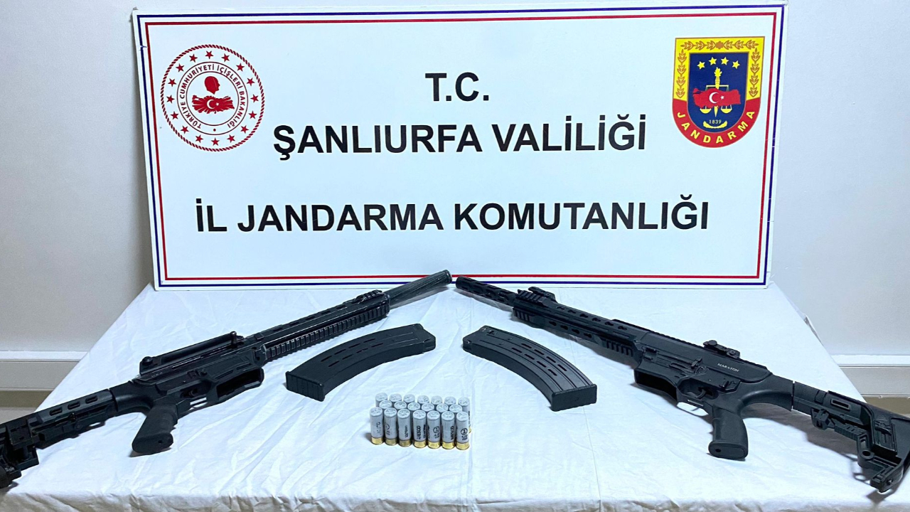 Şanlıurfa’da silah operasyonu: Gözaltılar var