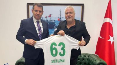 Şanlıurfaspor’dan eski vali Ayhan’a vefa ziyareti