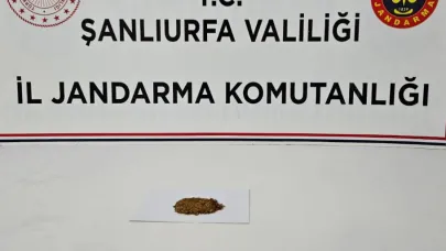 Şanlıurfa’da durdurulan bir araçta uyuşturucu ele geçirildi