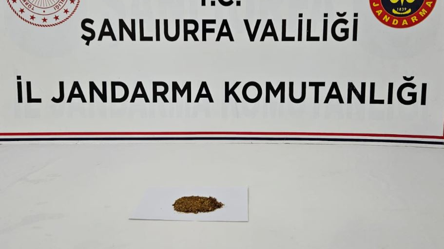 Şanlıurfa’da durdurulan bir araçta uyuşturucu ele geçirildi