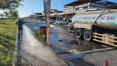 Eyyübiye’de temizlik çalışmaları