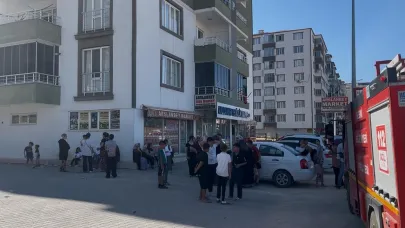 Doğum günü kutlaması binada yangın paniğine neden oldu