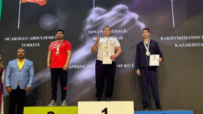 Haliliye’nin milli sporcusu Abdulsamet Ocakoğlu, Dünya ikincisi oldu