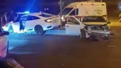 Trafik kazası: 2 yaralı