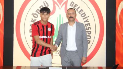 Alt yapıdan geldi; Karaköprü ile profesyonel sözleşme imzaladı