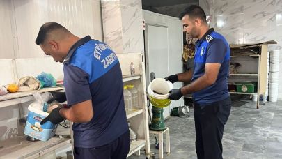 Şanlıurfa’da son tüketim tarihi geçmiş 500 litre süt ele geçirildi