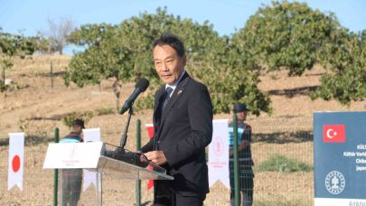 Japonya Büyükelçiliğinden kazı çalışmalarına destek