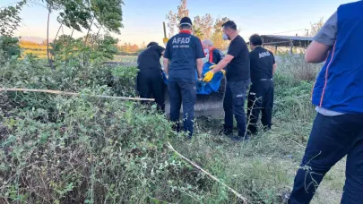 Kayıp olarak aranan yaşlı adam sulama kanalında ölü bulundu