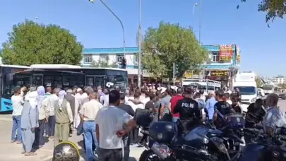 Eyyübiye’deki o mahalle sakinleri ayaklandı, yol kapattı