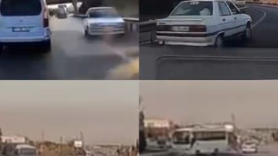 Trafik canavarı yakalandı, ehliyetine el konuldu