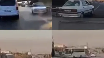 Trafik canavarı yakalandı, ehliyetine el konuldu