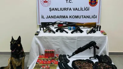 Bozova’da silah operasyonu: Gözaltılar var