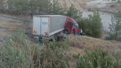 Şanlıurfa – Suruç karayolunda TIR kazası