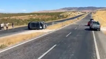 Trafik kazası: 1 yaralı