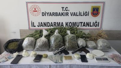 45 kilo esrar ele geçirildi