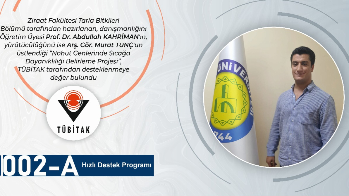 Harran Üniversitesi’ndeki proje TUBİTAK tarafından desteklenecek