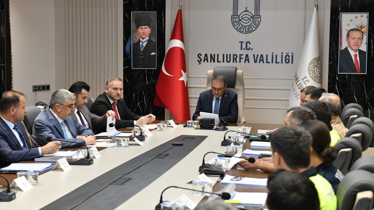 Şanlıurfa'da trafik güvenliği için yol haritası belirlendi