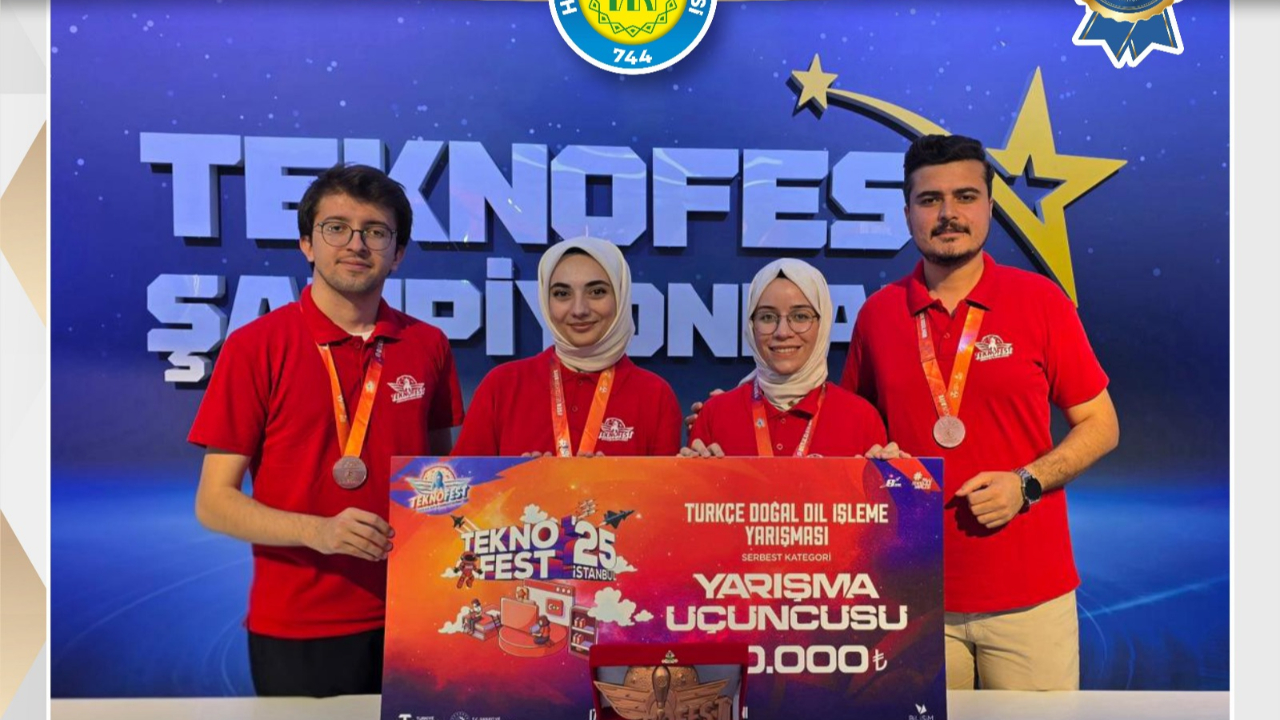 Harran Üniversitesi Mezunları TEKNOFEST 2025’te Türkiye Üçüncüsü