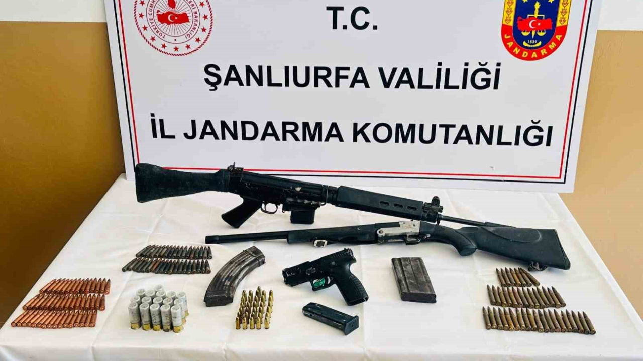 Şanlıurfa’da ruhsatsız silah operasyonu