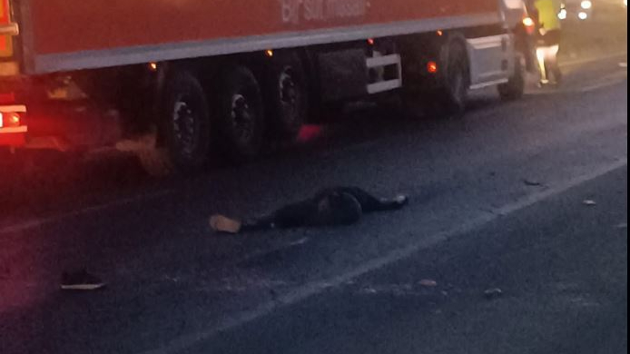 Şanlıurfa’da TIR ile motosiklet çarpıştı: 1 ölü