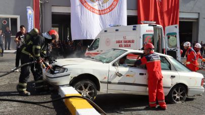 Şanlıurfa’da gerçeği aratmayan tatbikat gerçekleştirildi