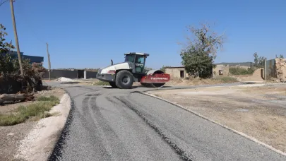 Karaköprü’de kışa hazırlık, kırsal mahallelerde yol yapımı sürüyor!