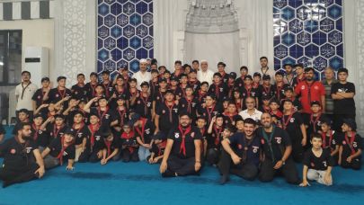 Genç İzciler Mevlid-İ Nebi” kampında buluştu