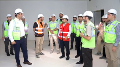 Bakanlık yetkilileri, Urfa Şehir Hastanesi'nde incelemelerde bulundu