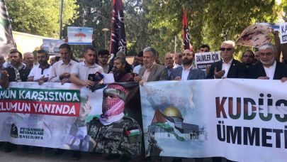 Şanlıurfa’dan Sumud Filosu ve Filistin’e destek