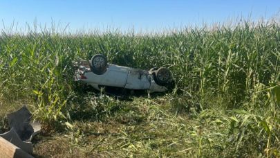 Şanlıurfa’da DSİ’ye ait tekneye çarpan sürücü feci şekilde can verdi (VİDEO)