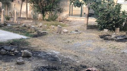 Mezarlıklar madde bağımlılarının hedefinde