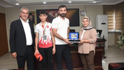 Şanlıurfalı sporcudan Avrupa ve Türkiye’de büyük başarı