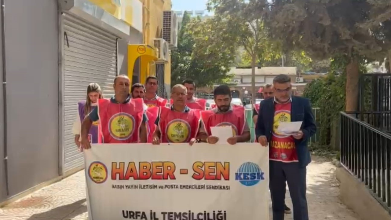 Şanlıurfa Haber Sen'den 'Cumartesi mesaisi'ne tepki