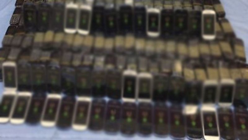 Urfa'da kaçak cep telefonu operasyonu